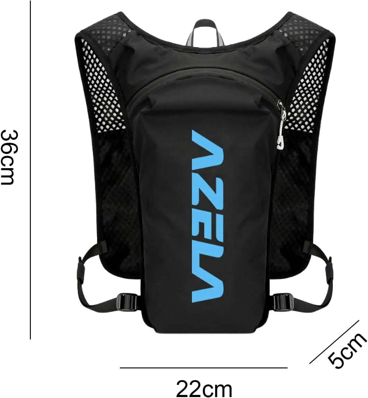 14.2"×8.7" Lightweight Running Vest for Men，Cycling Hydration Vest，Climbing Water Vest for Running Women