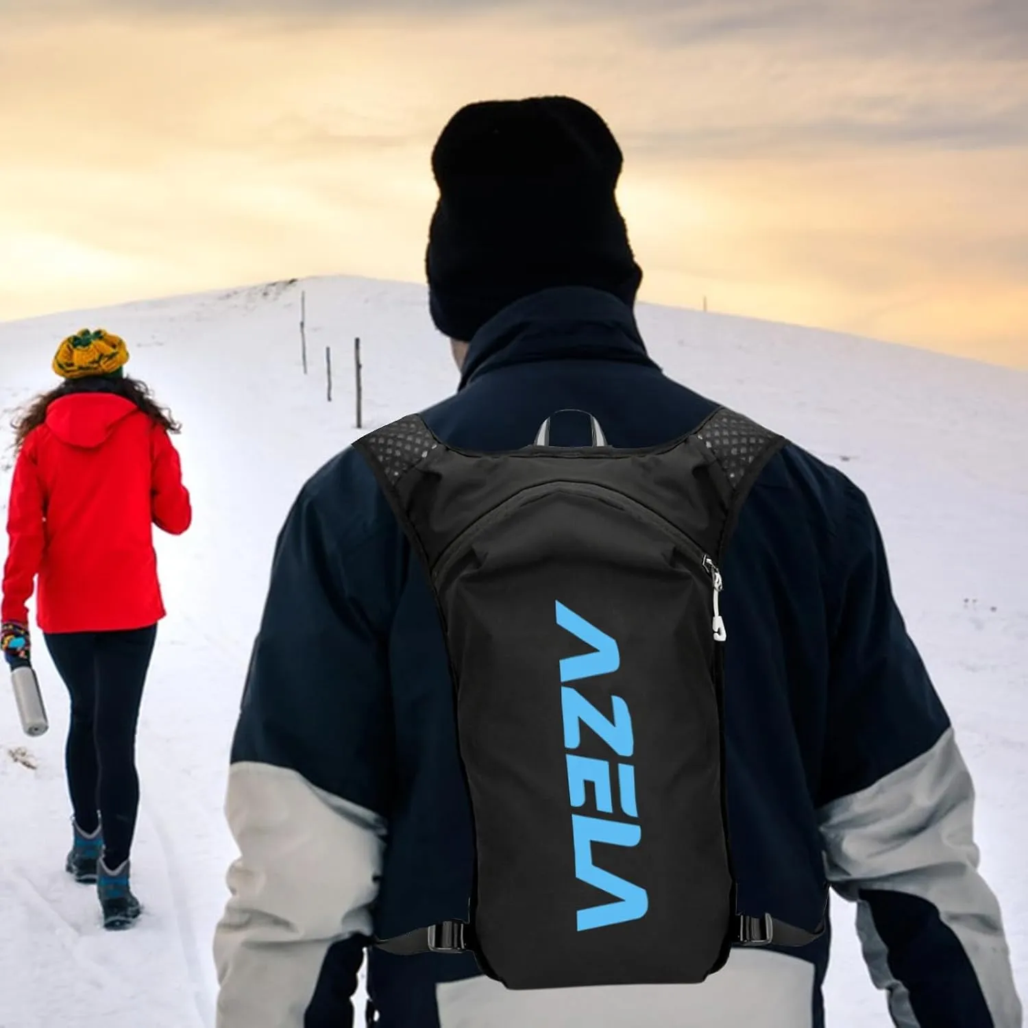 14.2"×8.7" Lightweight Running Vest for Men，Cycling Hydration Vest，Climbing Water Vest for Running Women