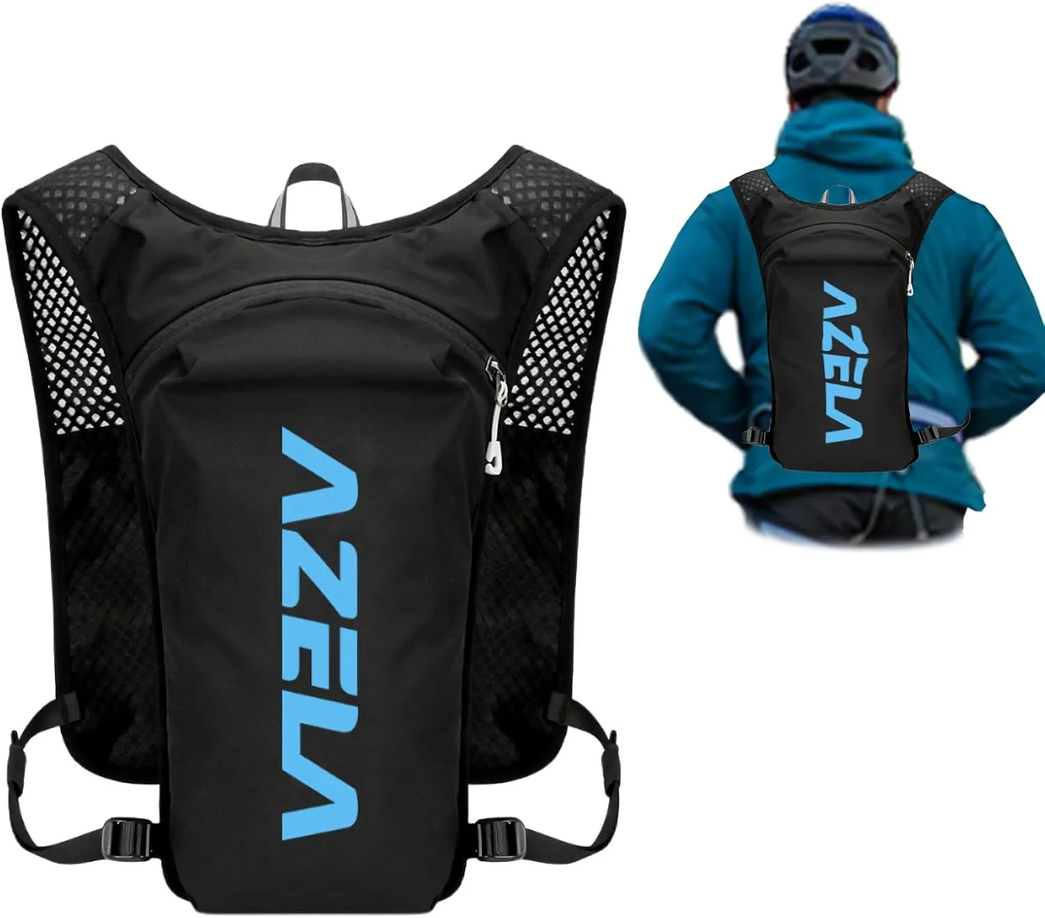 14.2"×8.7" Lightweight Running Vest for Men，Cycling Hydration Vest，Climbing Water Vest for Running Women