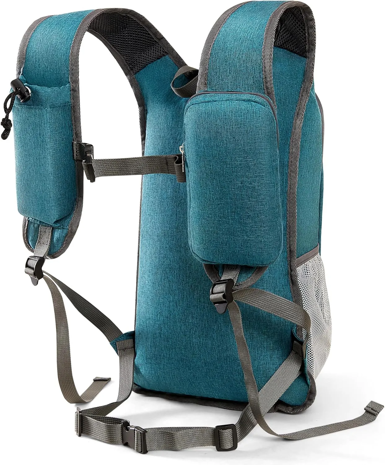 15L Hiking Backpack Travel Daypack Lightweight Small Foldable Packable Back Pack for Men and Women (Blue, 15L)