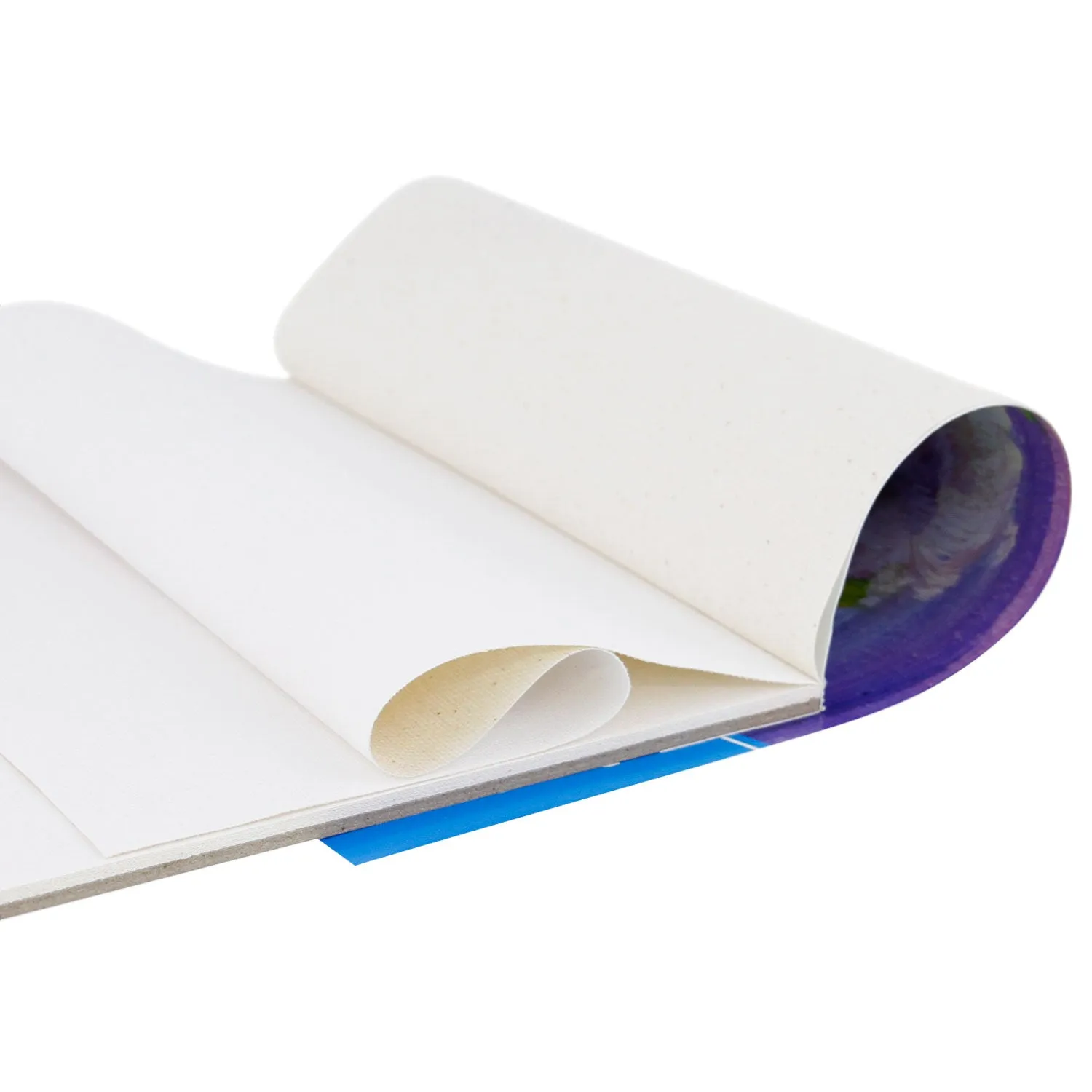 18" x 24" 10-Sheet 8-Ounce Triple Primed Acid-Free Canvas Paper Pad (Pack of 2 Pads), Canvas Paper for Acrylic Painting