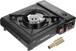 1set Portable Cassette Stove Lightweight Flame Multi-functional for Home Outdoor Use for Bbq Camping Includes Storage Case for Safe Organization