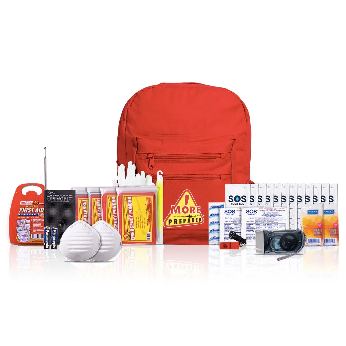 2 Person Backpack Survival Kit - Standard