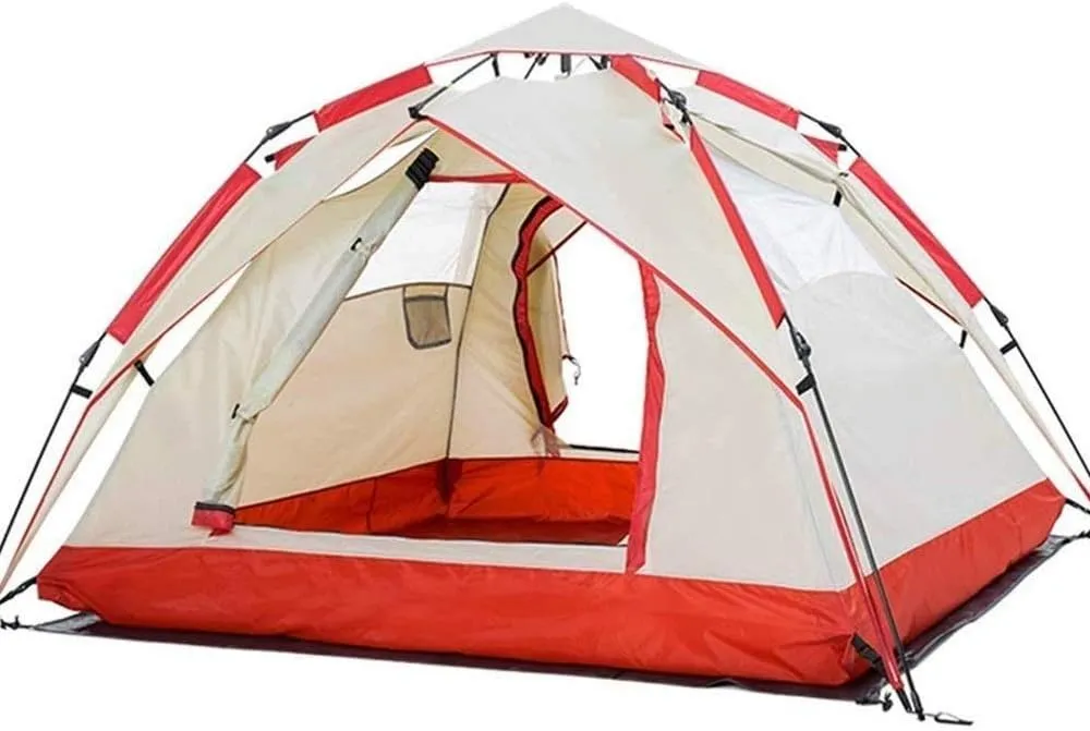 2 Person Camping Tent Lightweight Backpack Waterproof Windproof Outdoor Account Trekking 210 * 200 * 135Cm