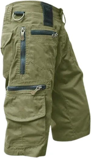 2024 New Multifunctional Tactical Shorts,Men's Outdoor Sporty Fitness Multifunctional Shorts