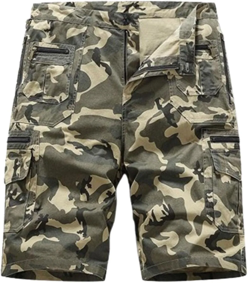 2024 New Multifunctional Tactical Shorts,Men's Outdoor Sporty Fitness Multifunctional Shorts