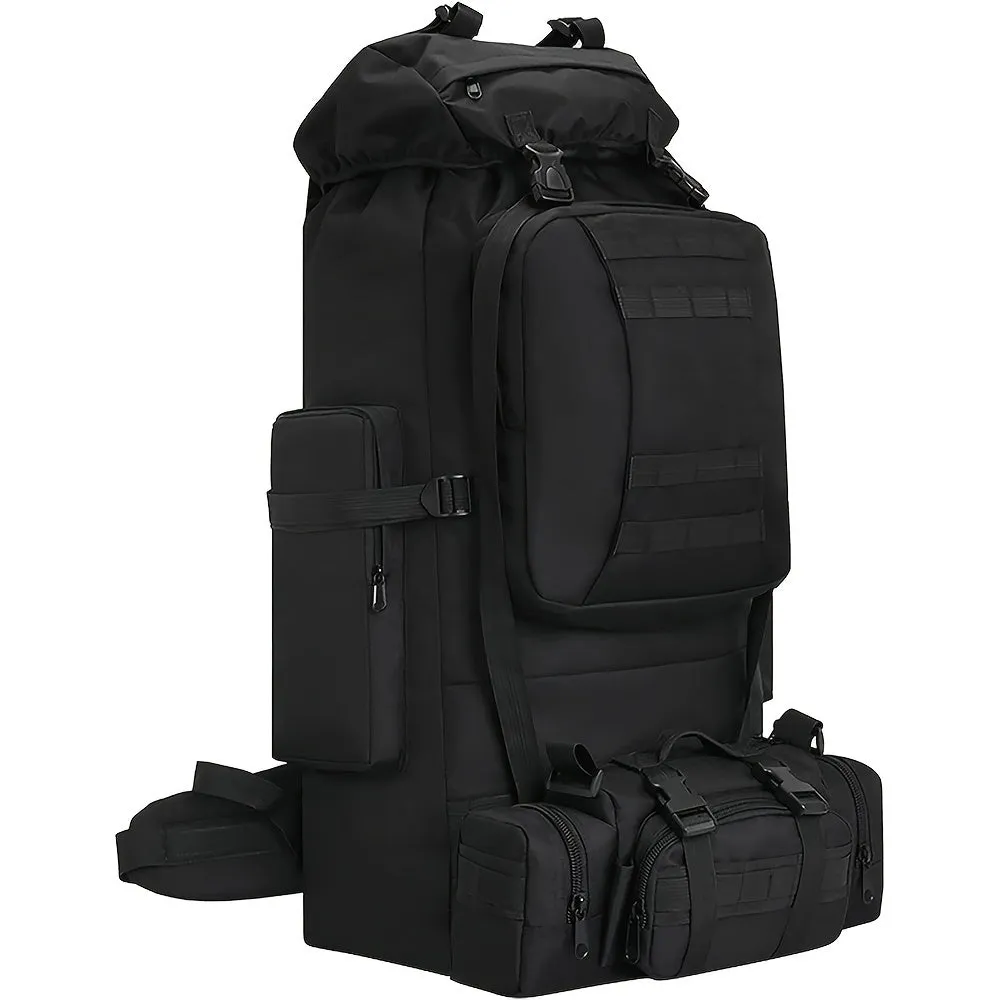 26.42-Gallon Tactical Nylon Backpack | Waterproof