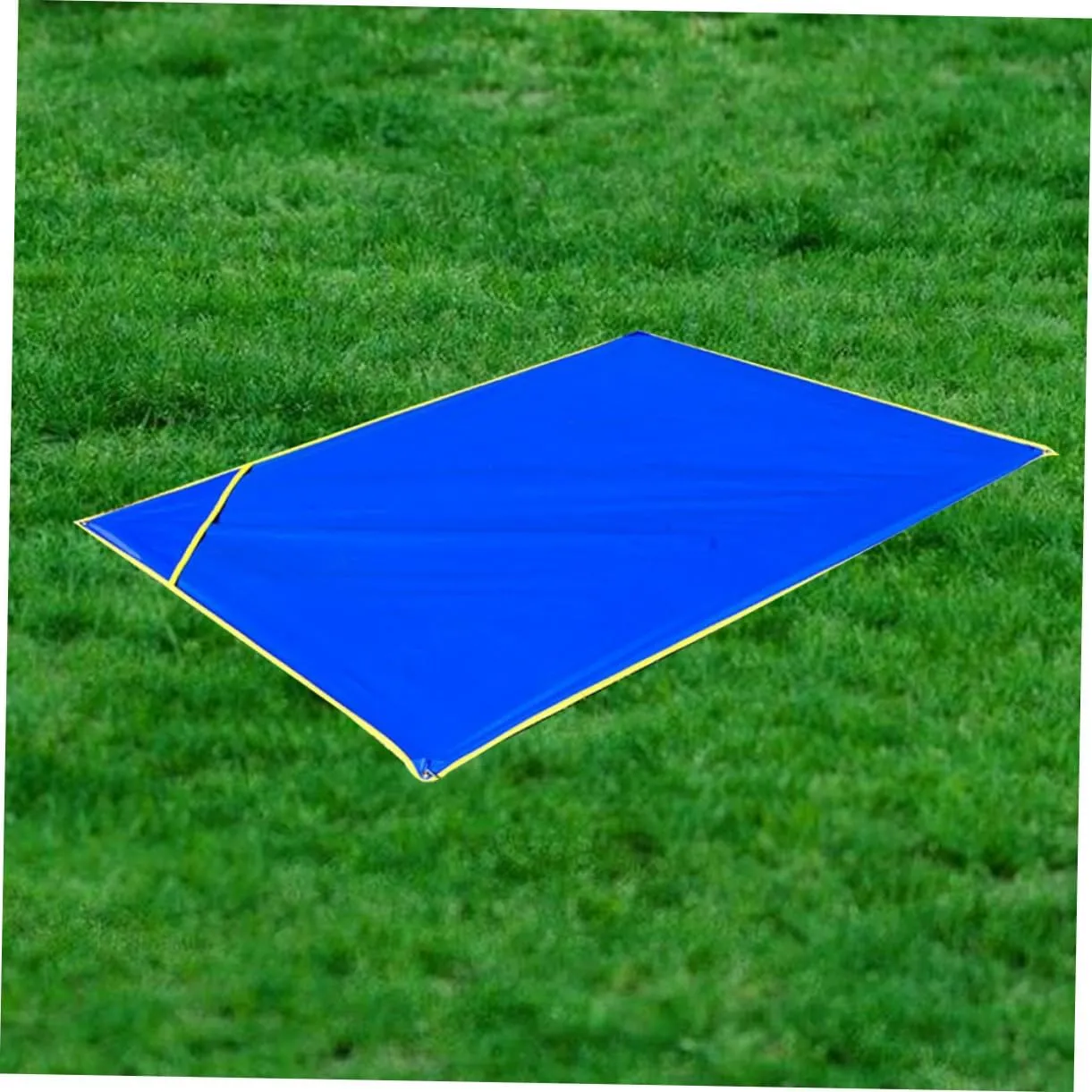 2pcs Waterproof Oxford Clothing Floor Mat Picnic Garden Ground Camping Tarps Waterproof Blanket Outdoor Rug Footprint Blanket Adults Outdoors Outdoor Camp Mat Fabric Tarpaulin Blue