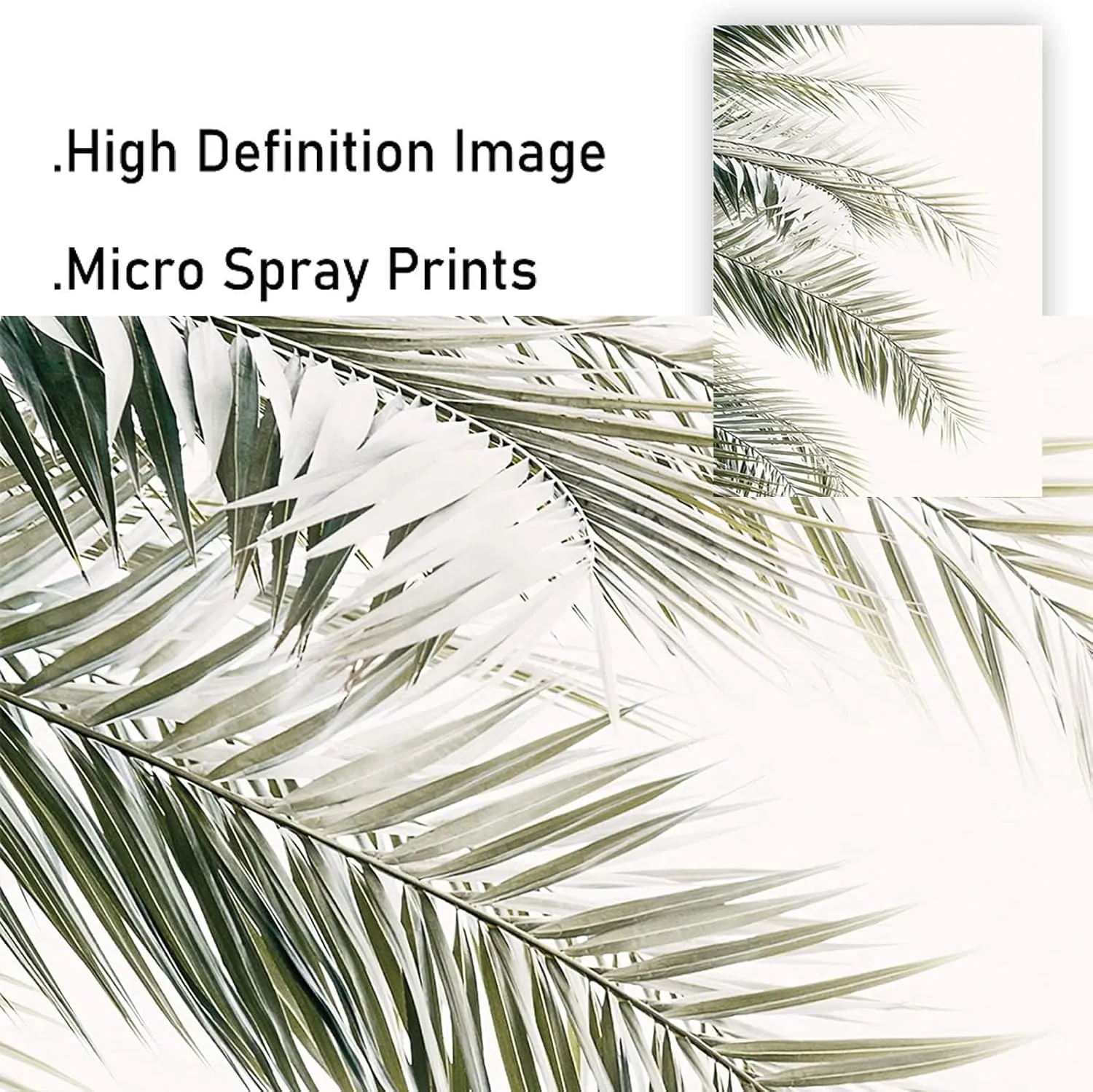 3 Pcs Pastel Beach Landscape Canvas Picture Palm Tree Canvas Art Boho Beach Print Wall Palm Tree Canvas Painting Boho Landscape Poster Prints for Room Decor 16x24Inchx3pcs Frameless Poster