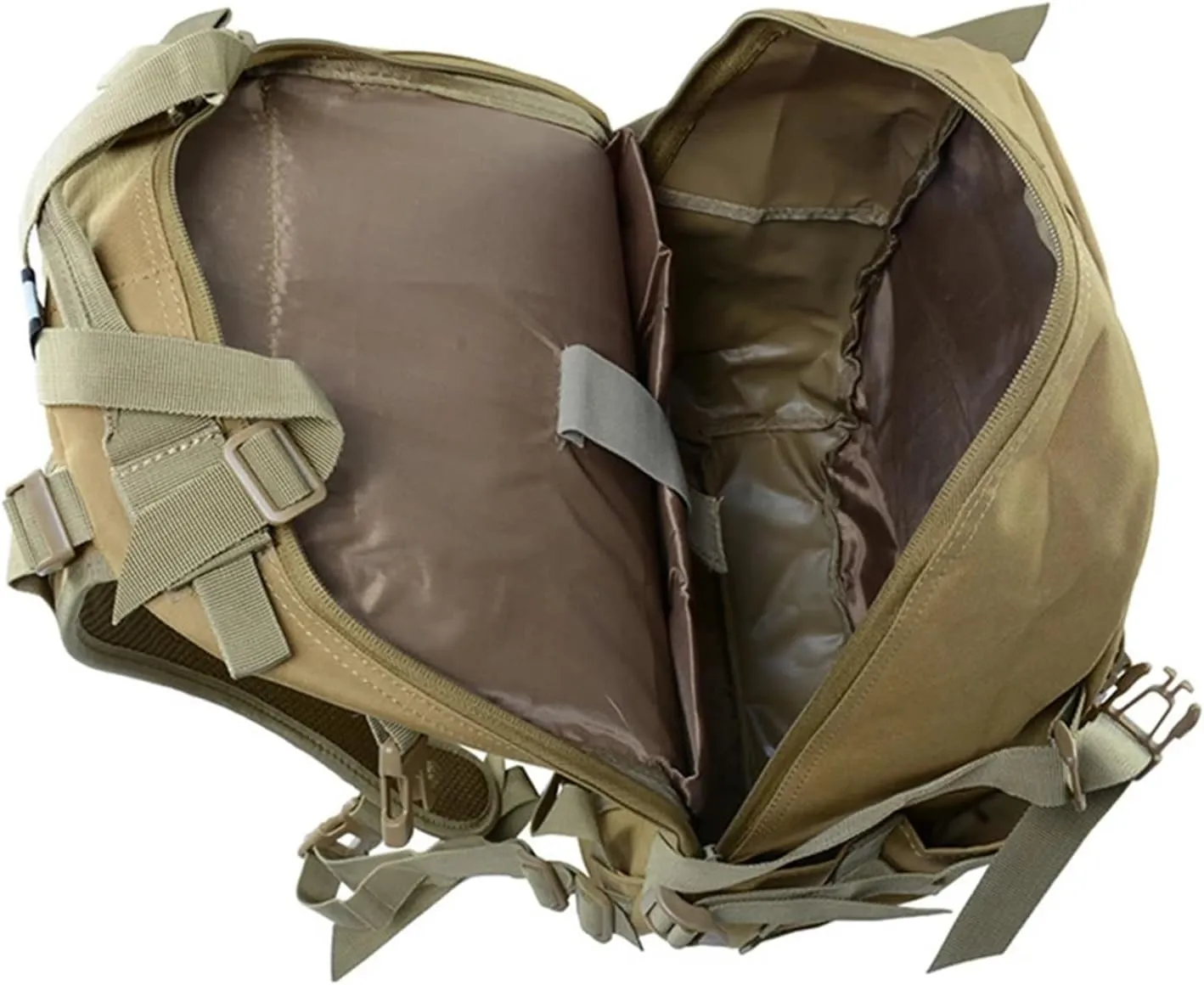 30-40L Camping Backpack Men's Travel Bags Climbing Rucksack Hiking Outdoor Reflective Shoulder Fishing Bag(Style1)