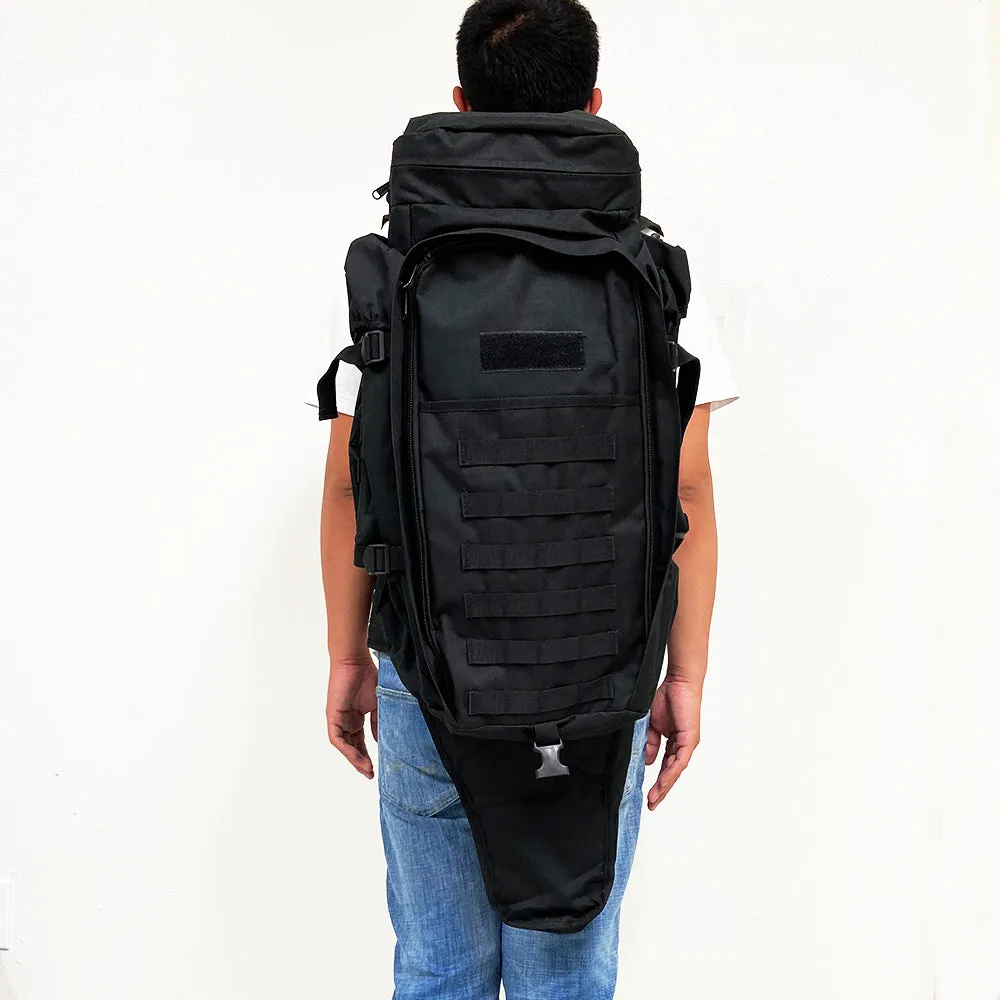 34'' Tactical Gear Rifle Combo Backpack for Outdoor Sport Gun Bag