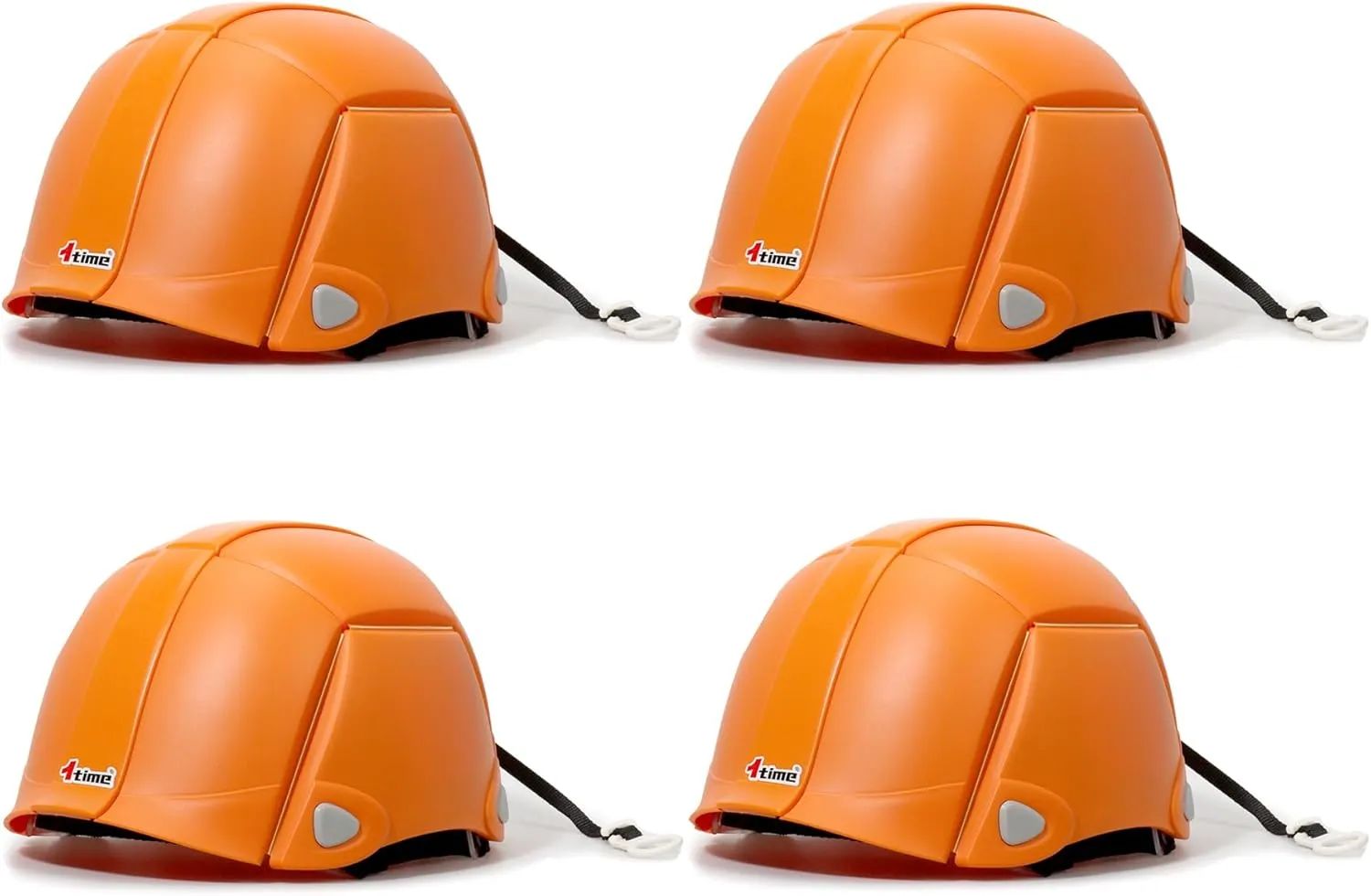 4 Pcs Foldable Hardhats Safety Helmet Bloom Outdoors Workplace Earthquake Helmet Offices Public Facilities of Disaster Helmet Hardhats