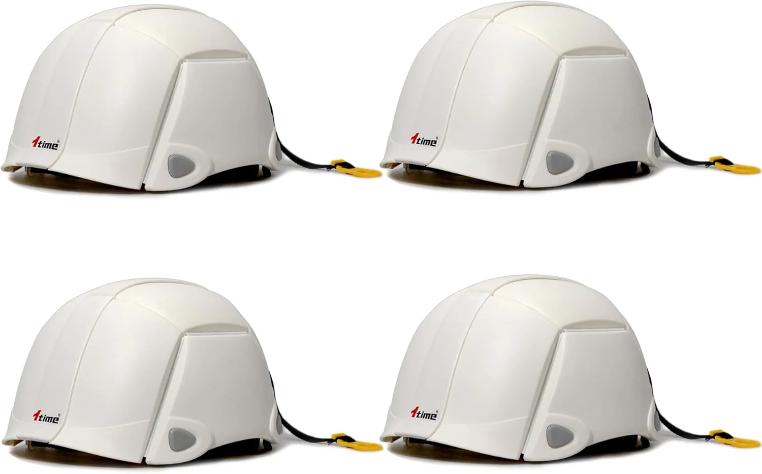 4 Pcs Foldable Hardhats Safety Helmet Bloom Outdoors Workplace Earthquake Helmet Offices Public Facilities of Disaster Helmet Hardhats