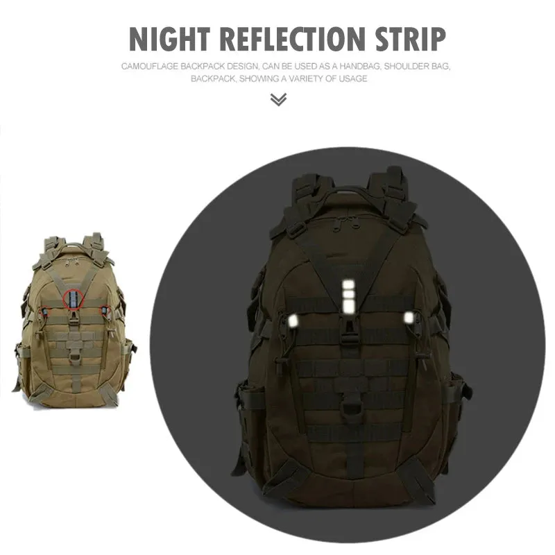 40L Camping Backpack Men's Bag Travel Bags