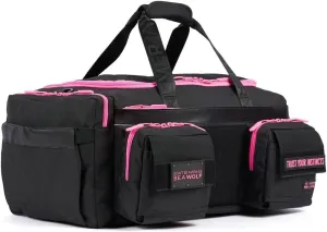 40L Duffle Bag (Ultimate Black Neon Pink)