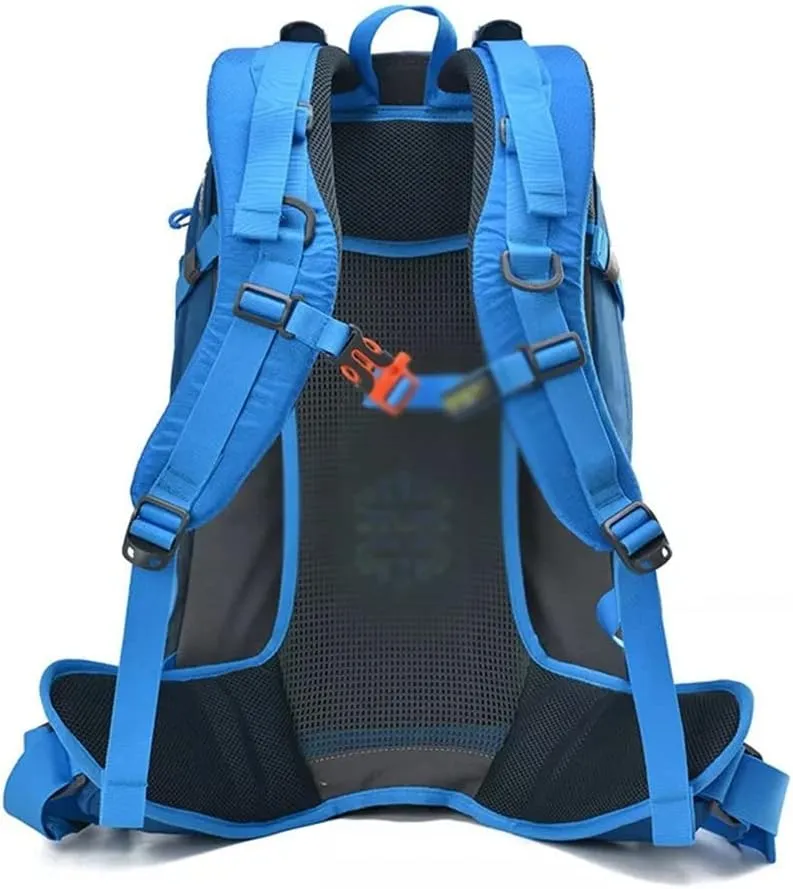 40L sports backpack hiking backpack mountaineering travel backpack men(Black)