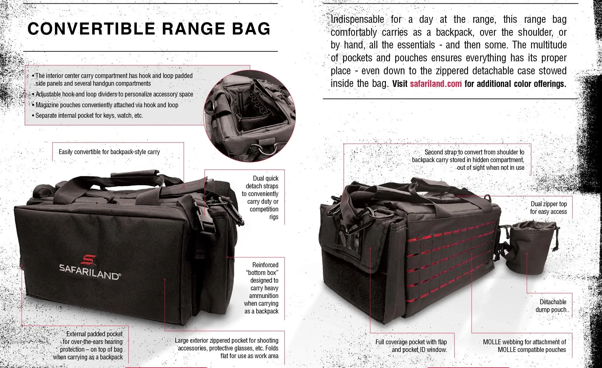 4560 - CONVERTIBLE RANGE BAG
