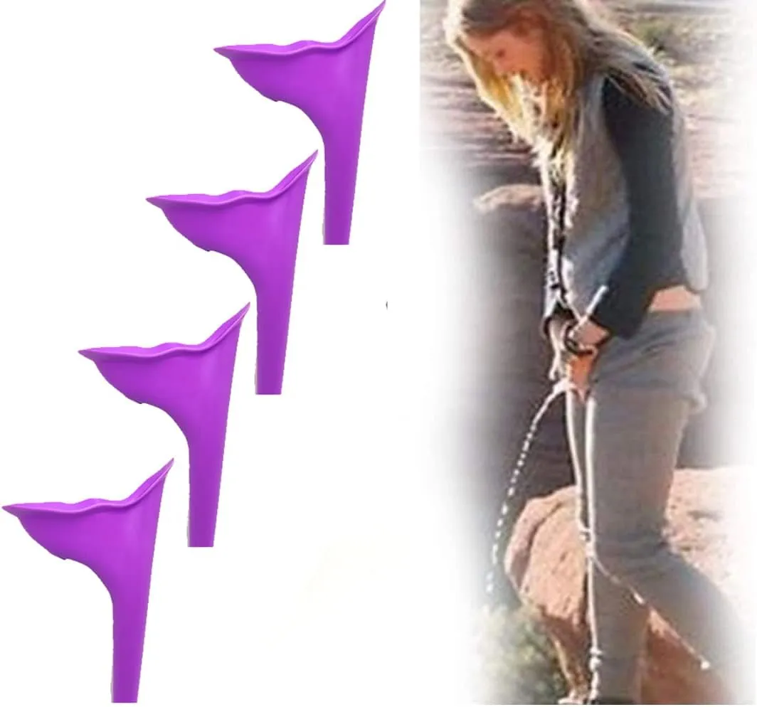 4Pcs Womens Personal Personality Tool Portable Multifunctional Creativity Silicone Tool for Outdoor Camping Adventure
