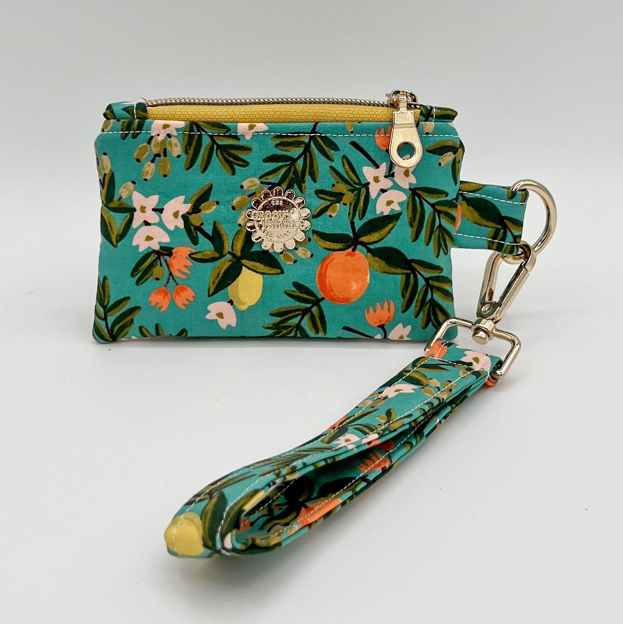 5-Piece Travel Bag Set in Citrus Floral