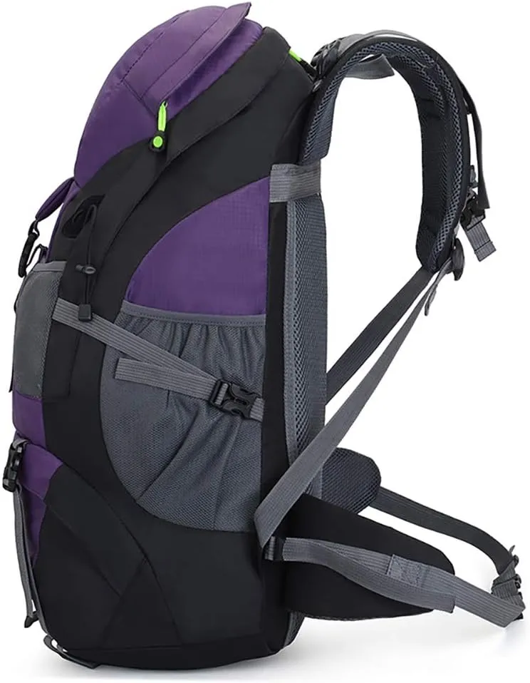 50L Hiking Backpack, Waterproof Lightweight Daypack for Outdoor Camping Travel