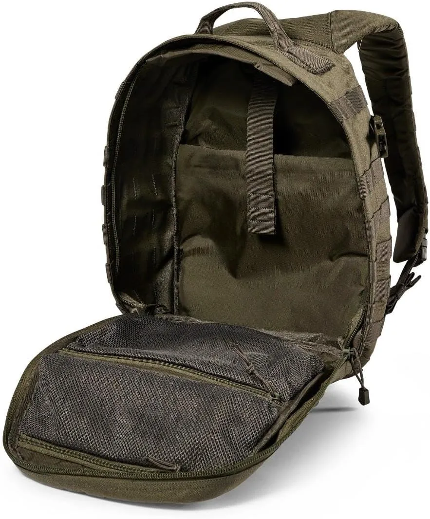 5.11 Tactical Backpack, RUSH 12 2.0 Military Survival Molle Backpack with Laptop Compartment, 24L, Style 56561ABR/56562ABR