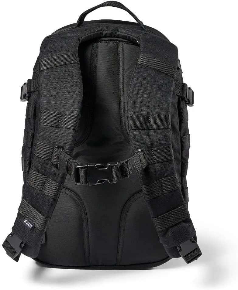 5.11 Tactical Backpack, RUSH 12 2.0 Military Survival Molle Backpack with Laptop Compartment, 24L, Style 56561ABR/56562ABR