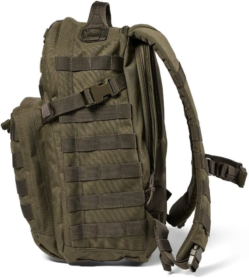 5.11 Tactical Backpack, RUSH 12 2.0 Military Survival Molle Backpack with Laptop Compartment, 24L, Style 56561ABR/56562ABR