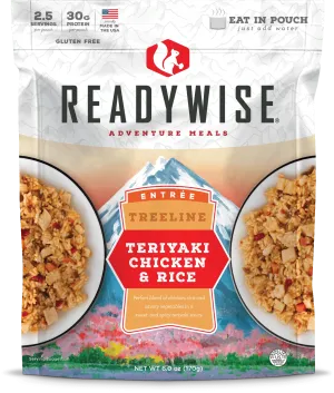 6 CT Case Treelline Teriyaki Chicken & Rice