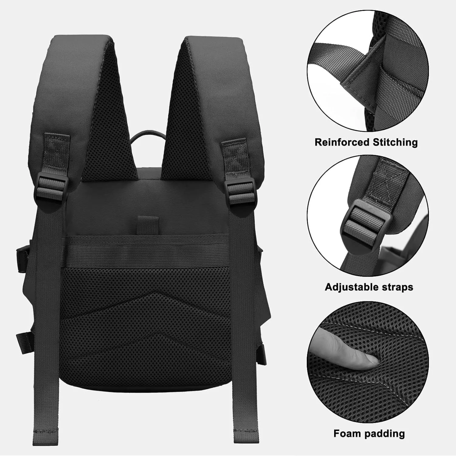 9L Mini Tactical Backpack Men Women Small Assault Rucksack Water-proof GYM Hiking Bug Out Bag with molle attachments (OD)