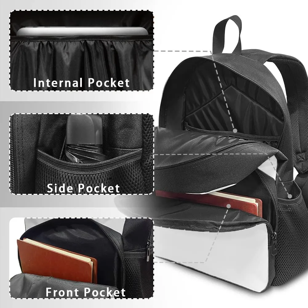 African Black Girl Bookbag With Lunch Box Afro Black Girl Backpack Lunchbag Kindergarten School Bag Lunch Bag Pencil Pen Case