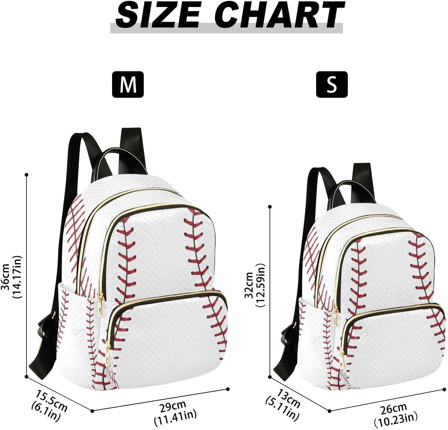 ALAZA Baseball Red Lace Women Backpack Purse Ladies Fashion Shoulder Bag Daypack Travel Bag 10L