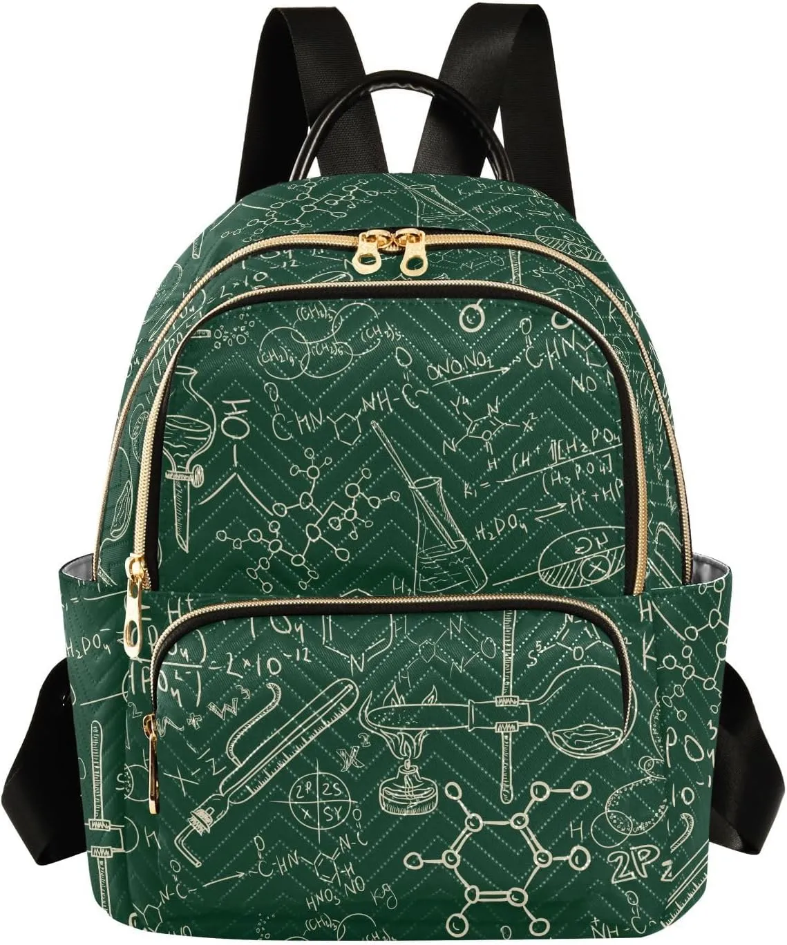ALAZA Science Chemistry Old Laboratory Women Backpack Purse Shoulder Bag