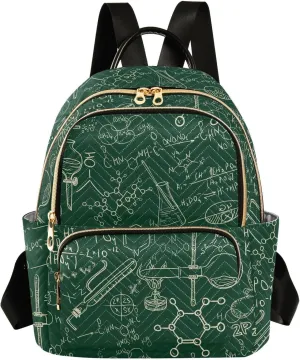 ALAZA Science Chemistry Old Laboratory Women Backpack Purse Shoulder Bag