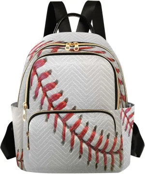 ALAZA Sport Ball Baseball Women Backpack Purse Ladies Fashion Shoulder Bag Daypack Travel Bag 10L