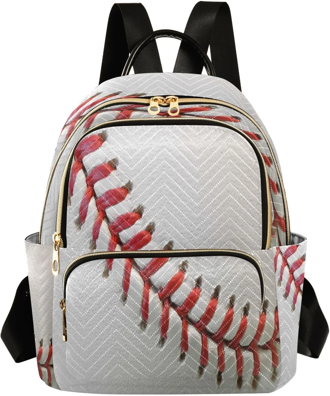 ALAZA Sport Ball Baseball Women Backpack Purse Ladies Fashion Shoulder Bag Daypack Travel Bag 10L