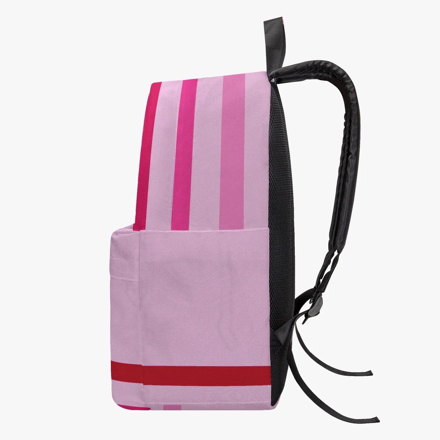All-over-print Canvas Backpack GLOBAL FREEDOM UNITED© Archangel Michael Policemen Pink