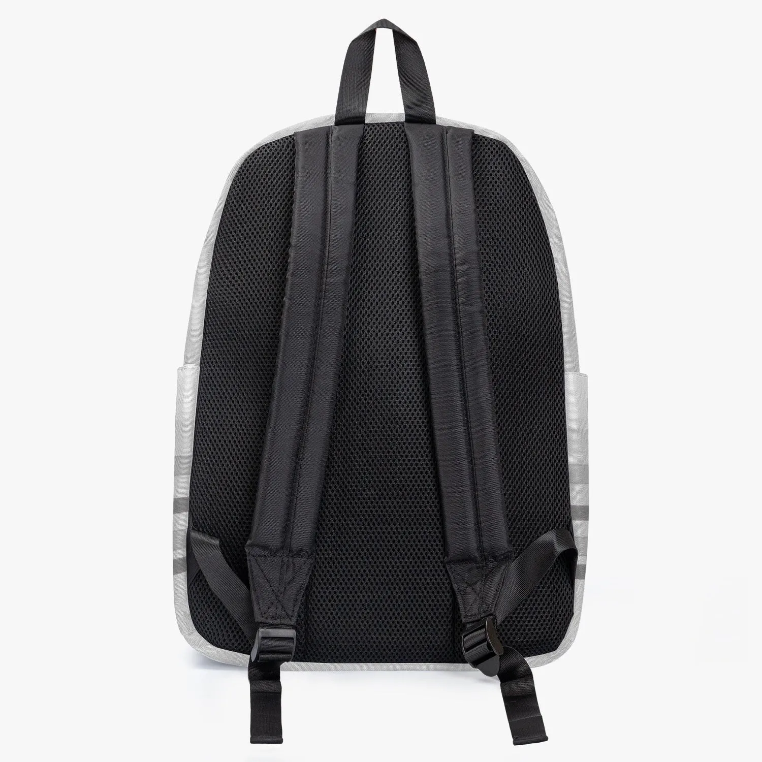 ALL OVER PRINT CANVAS BACKPACK GLOBAL FREEDOM UNITED MEN USA & GERMANY OLD PEACE GREY