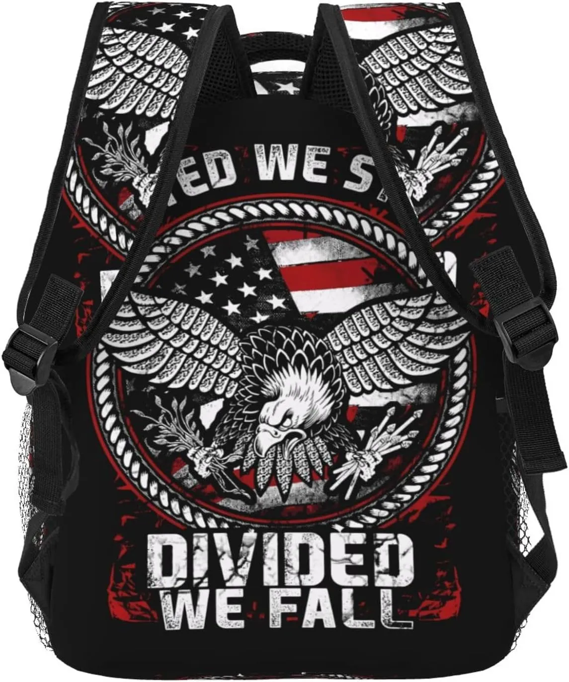 America Independence Day 1776 American Flag Backpack Casual Laptop Backpack Double Shoulder Bag Lightweight Backpack For Women Men Travel