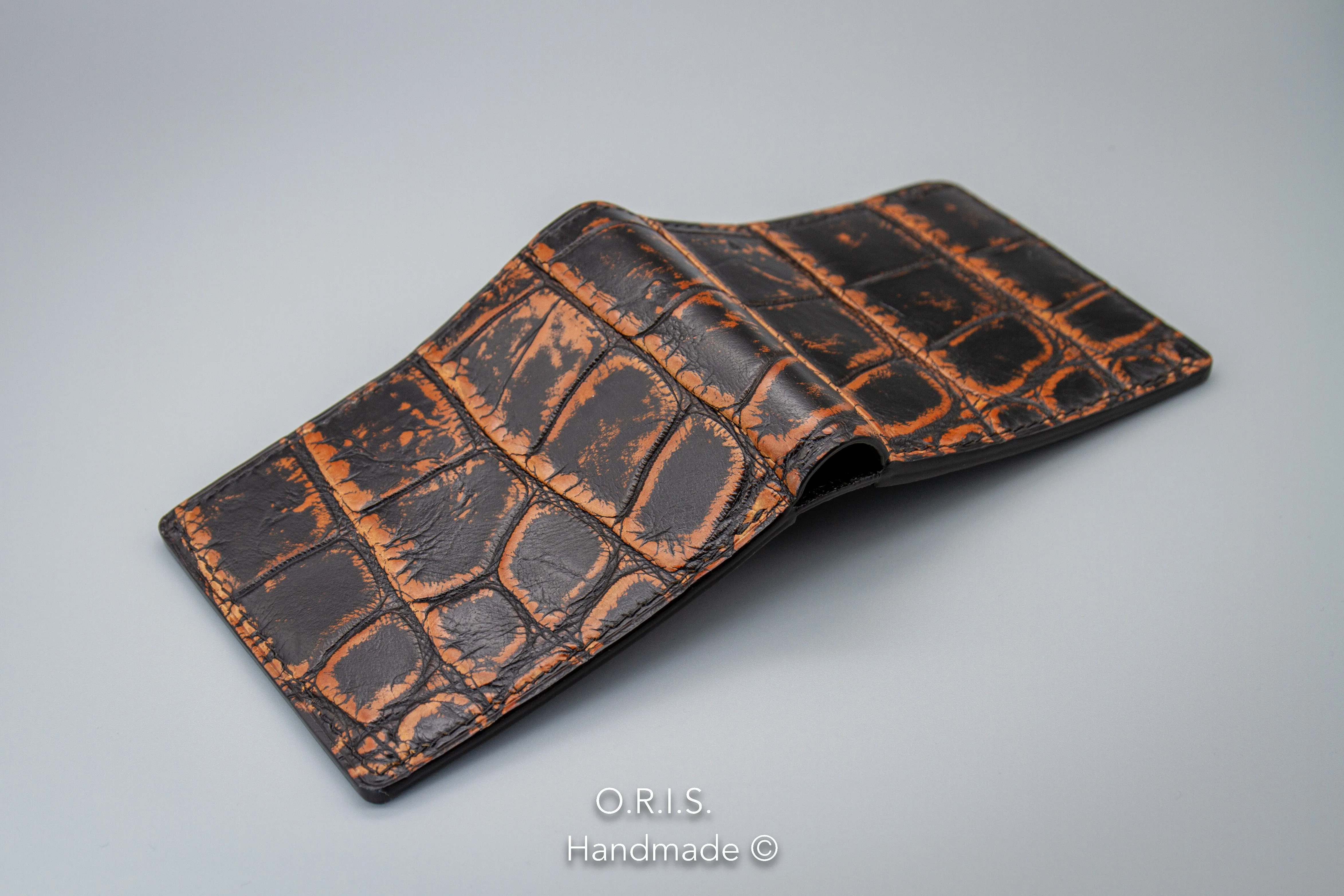 American Alligator Wallet - Limited Edition Outlaw Black