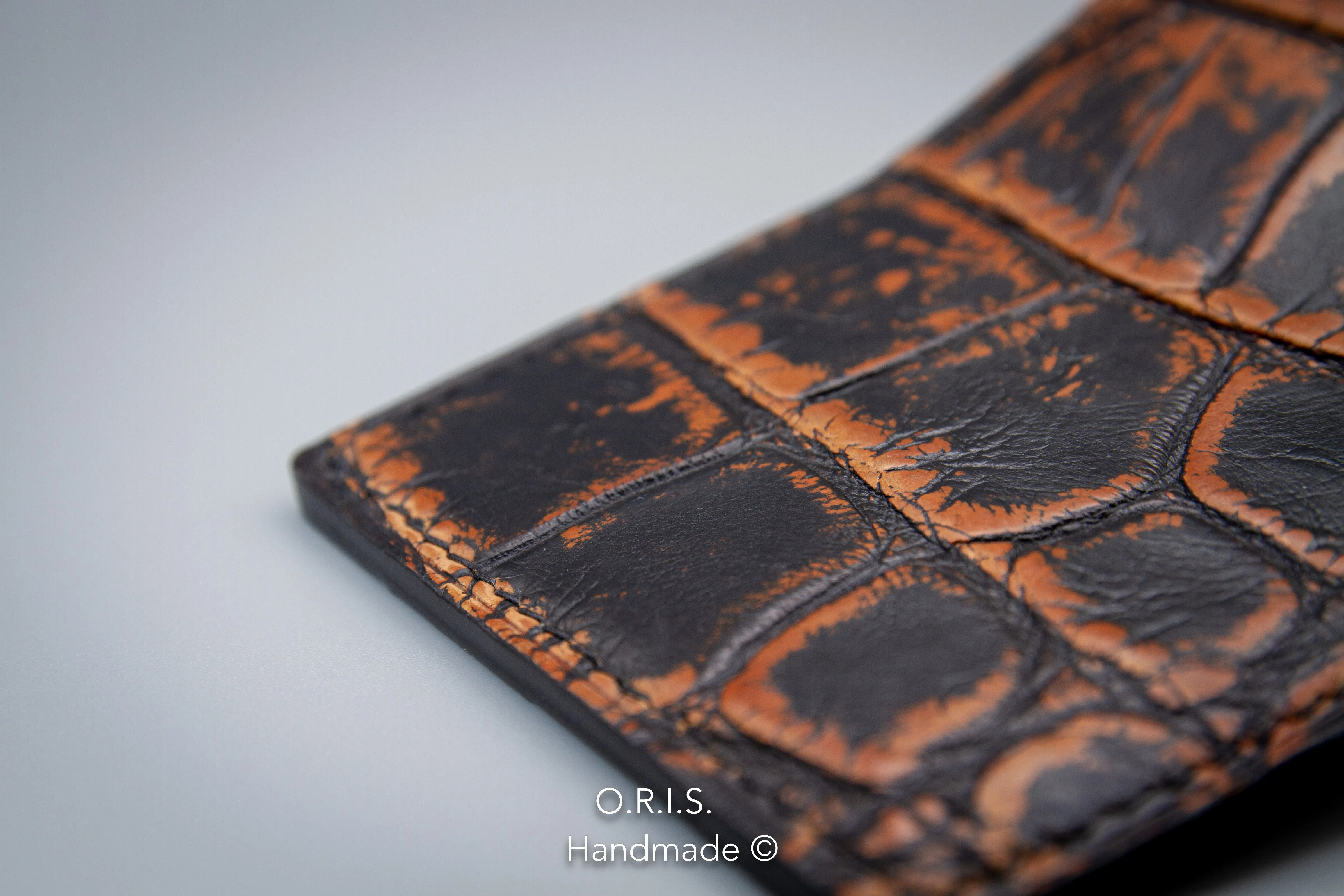 American Alligator Wallet - Limited Edition Outlaw Black