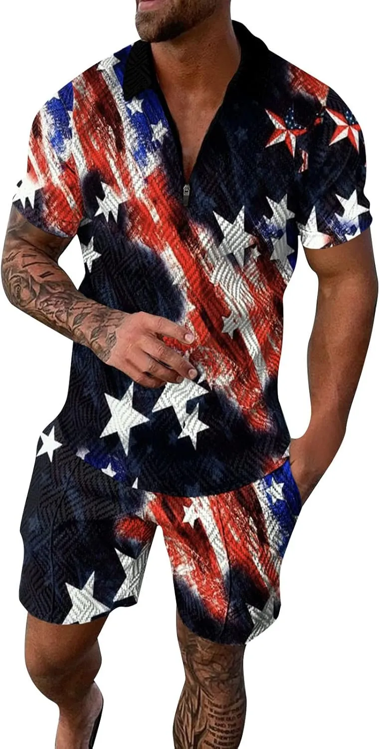 American Flag Short Sleeve Polo Shirt Prestigio Shirt Men S Black Polo Shirts Men Fit Dark Blue Collared Shirt Men Name Brand Shirts for Men Polo Men Birthday Gifts for Men