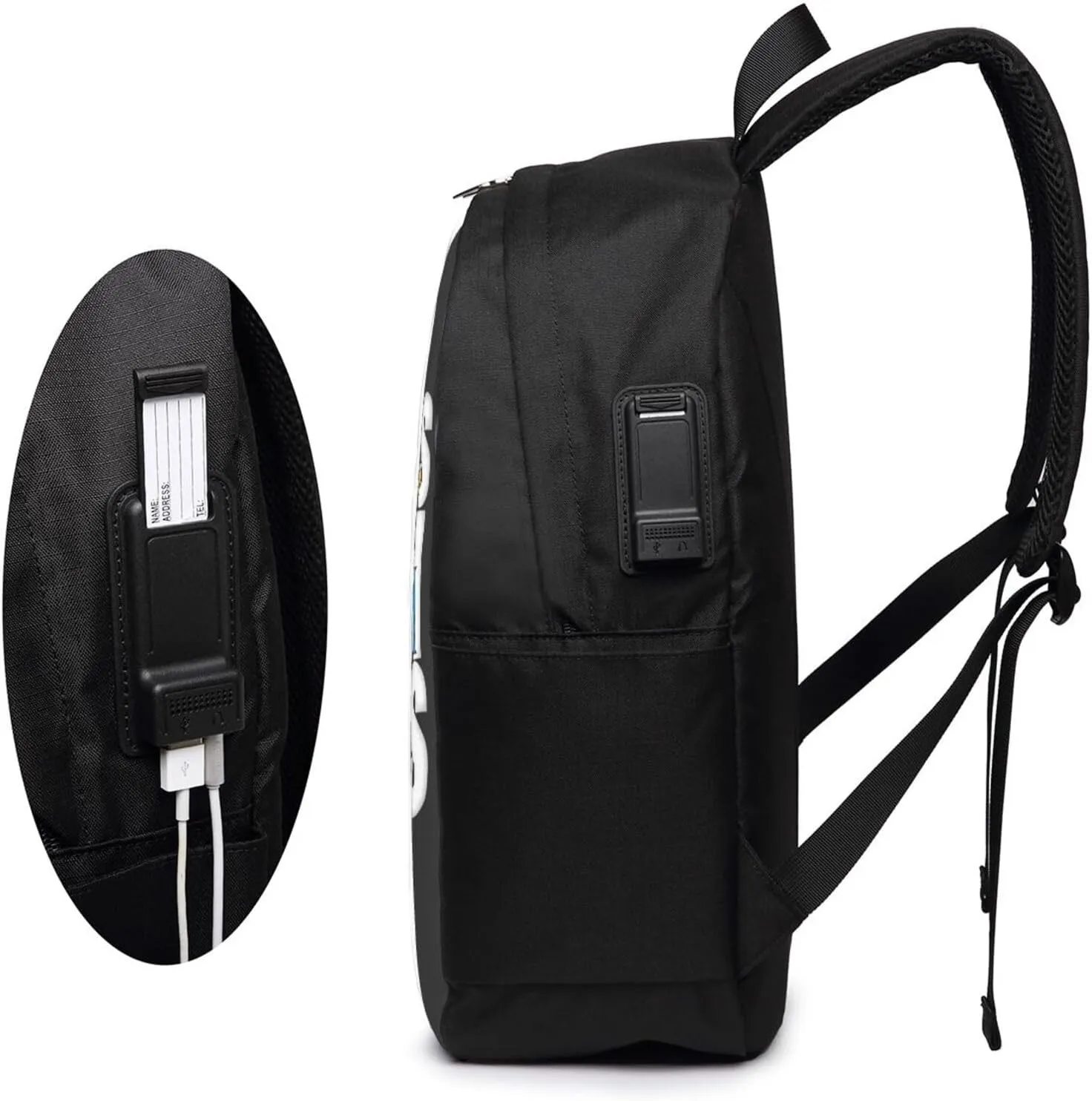American Virgin Islands Flag Eagle Laptop Backpacks Travel Backpack Casual Business Daypack Sport Rucksack Computer Bag Fits up to 17 Inch Notebook with USB Port