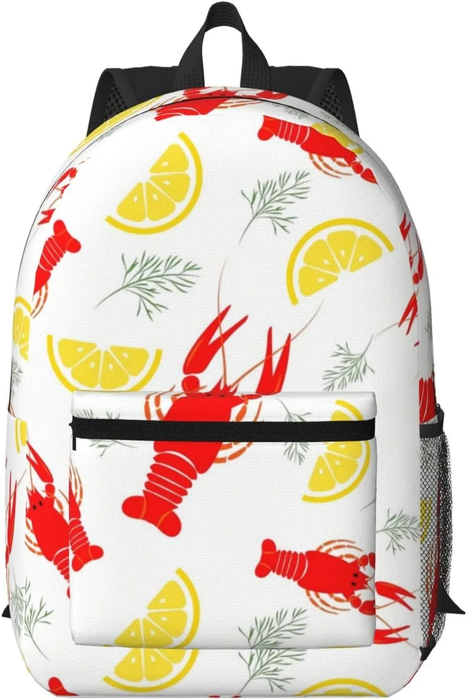Animal of Crayfish Pattern Backpack for Worker Business Hiking Travel Shoulders Bag Fashion Backpack