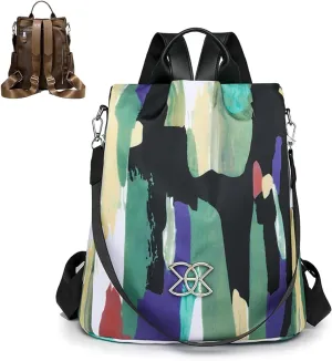 Anti-Theft Large Capacity Backpack, Leisure Shoulder Bag for Women, Shoulder Bag for Women Multi Purpose (Multicolor)