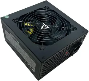 Apevia SPIRIT600W Spirit 600W ATX Power Supply with Auto-Thermally Controlled 120mm Fan, 115/230V Switch, All Protections
