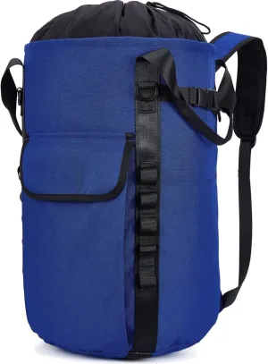 Arborist Rope Bag, 35L Tree Climbing Rope Bag, Arborist Equipment Bucket Backpack, Arborist Gear Carrier Bag with Side Pockets, Tough Rock Climbing Backpack, Rock and Tree Climbing Gear