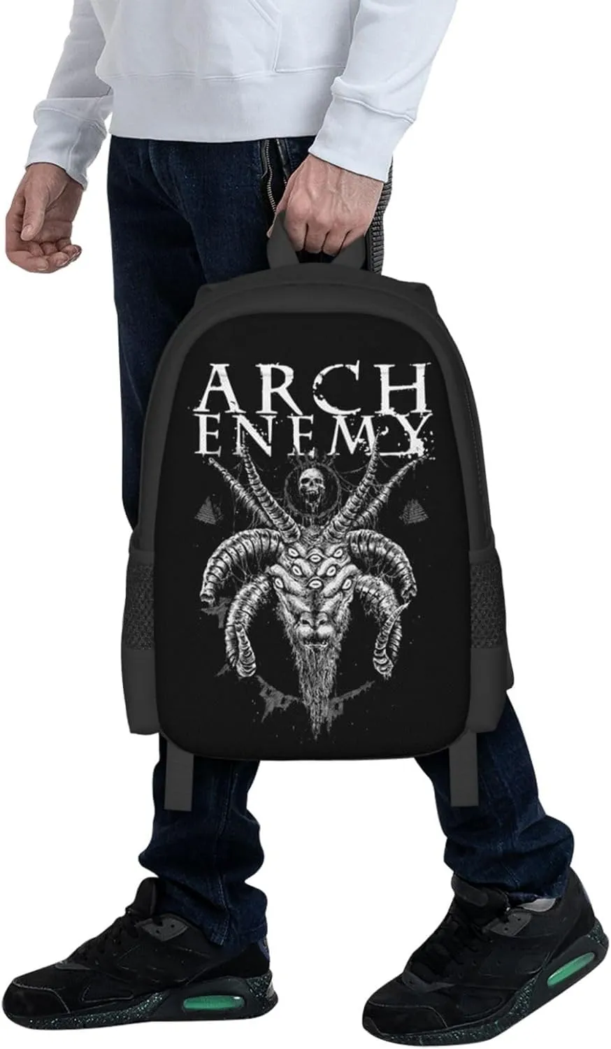 Arch Bridge Enemy School Backpack for Men Women College Bookbag Lightweight Backpack Casual Daypack