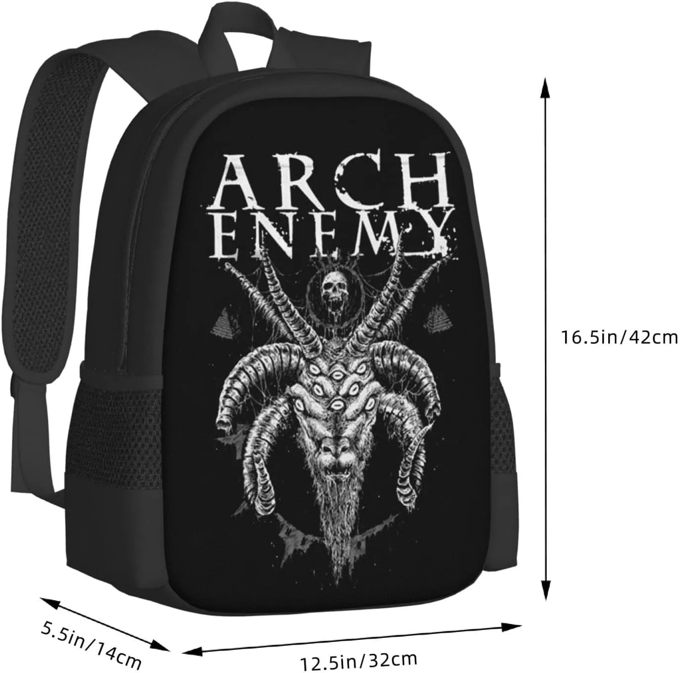 Arch Bridge Enemy School Backpack for Men Women College Bookbag Lightweight Backpack Casual Daypack