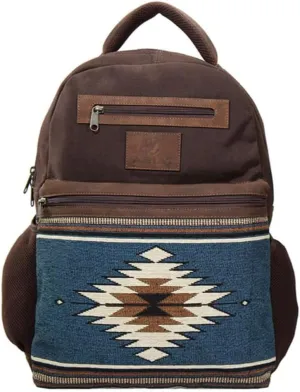 ARIAT Unisex Adult Western Small Backpack, Multi Colored (Aztec), One Size
