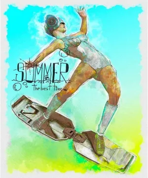 ArtDirect Bolokofsky, Ronald 20x24 Gallery Wrapped Canvas Museum Art Titled: Airboard